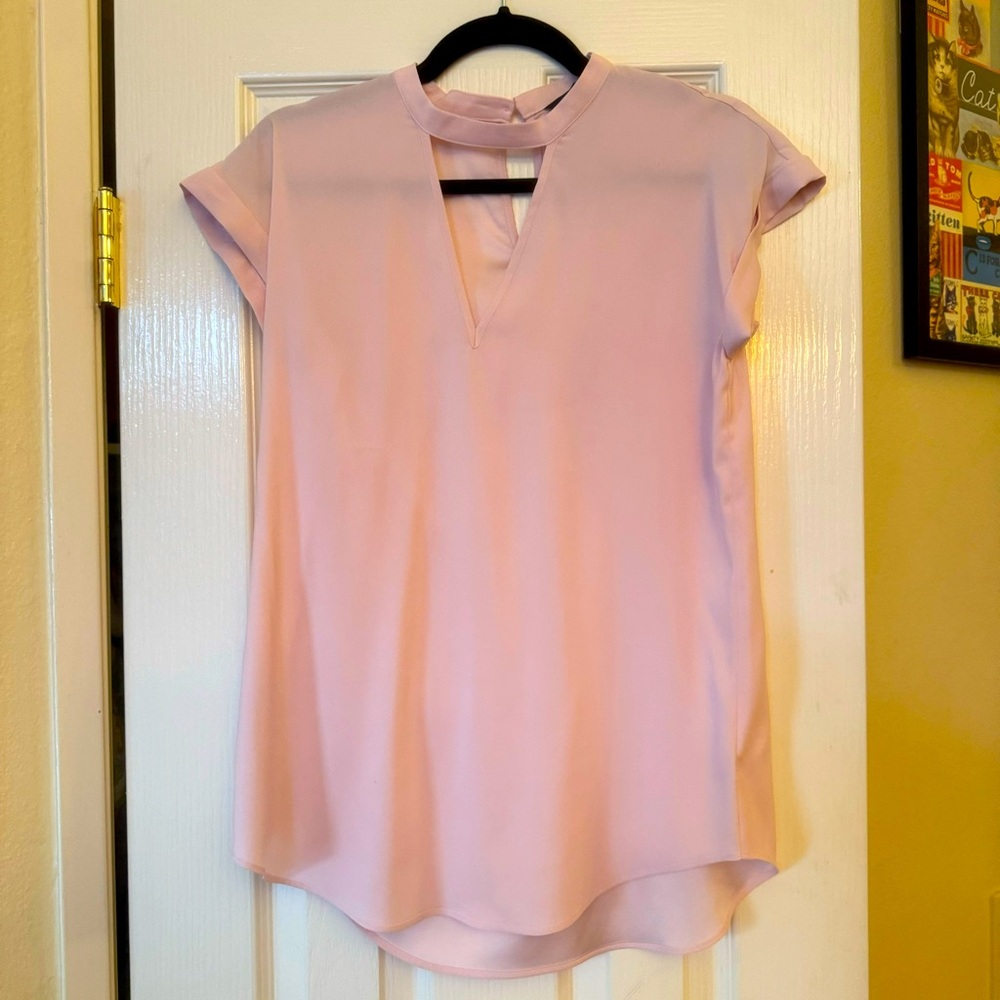 Light pink blouse